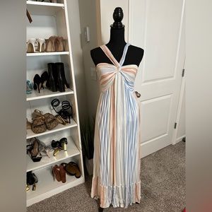 Stripe Maxi Dress